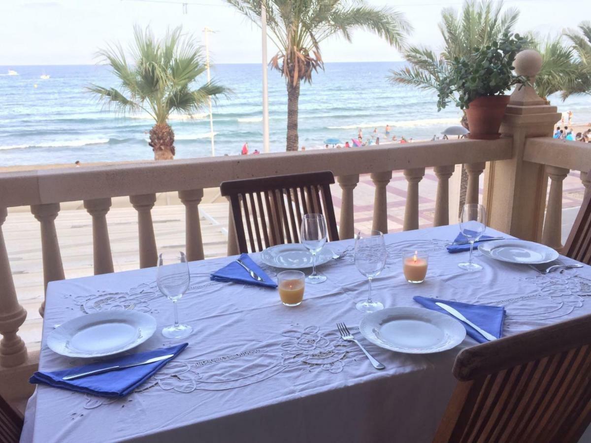 Precioso Piso Frente Al Mar Con Enorme Terraza Lägenhet El Campello Exteriör bild