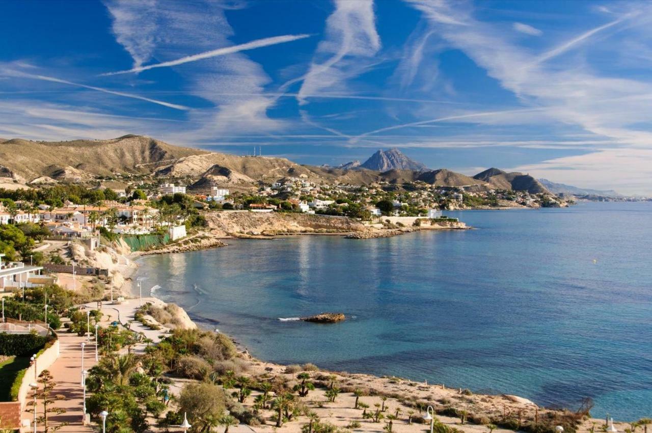 Precioso Piso Frente Al Mar Con Enorme Terraza Lägenhet El Campello Exteriör bild